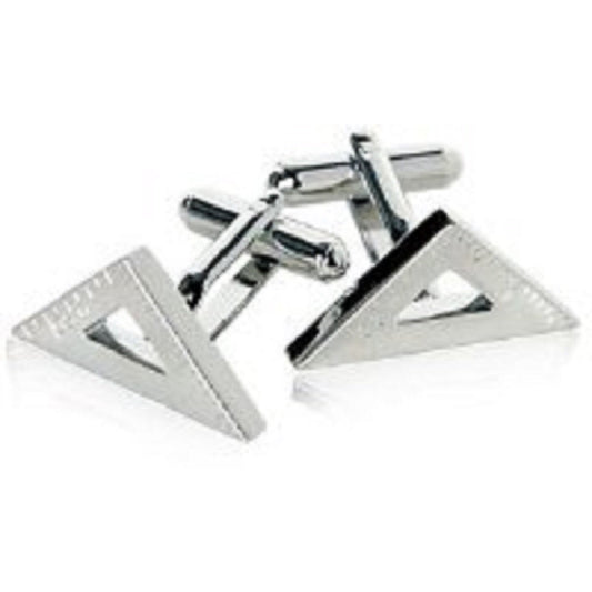 CLEARANCE - Engineer Measuring Triangle Cufflinks