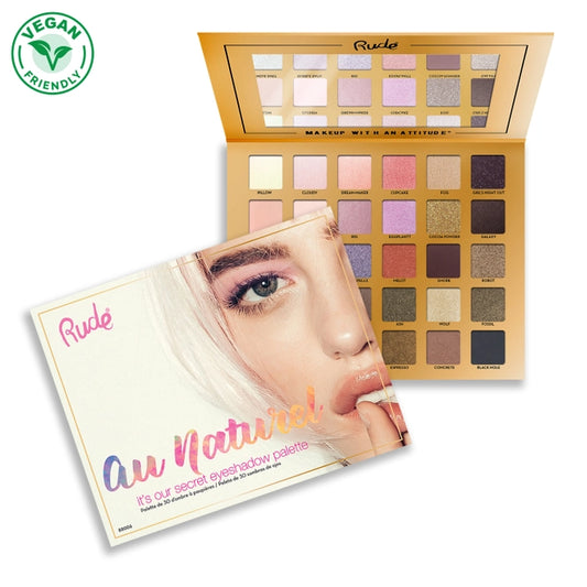 RUDE Cosmetics Au Naturel 30 Eyeshadow Palette