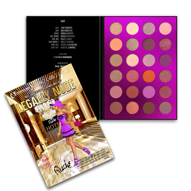 RUDE Cosmetics Legally Nude - 24 Eyeshadow Palette