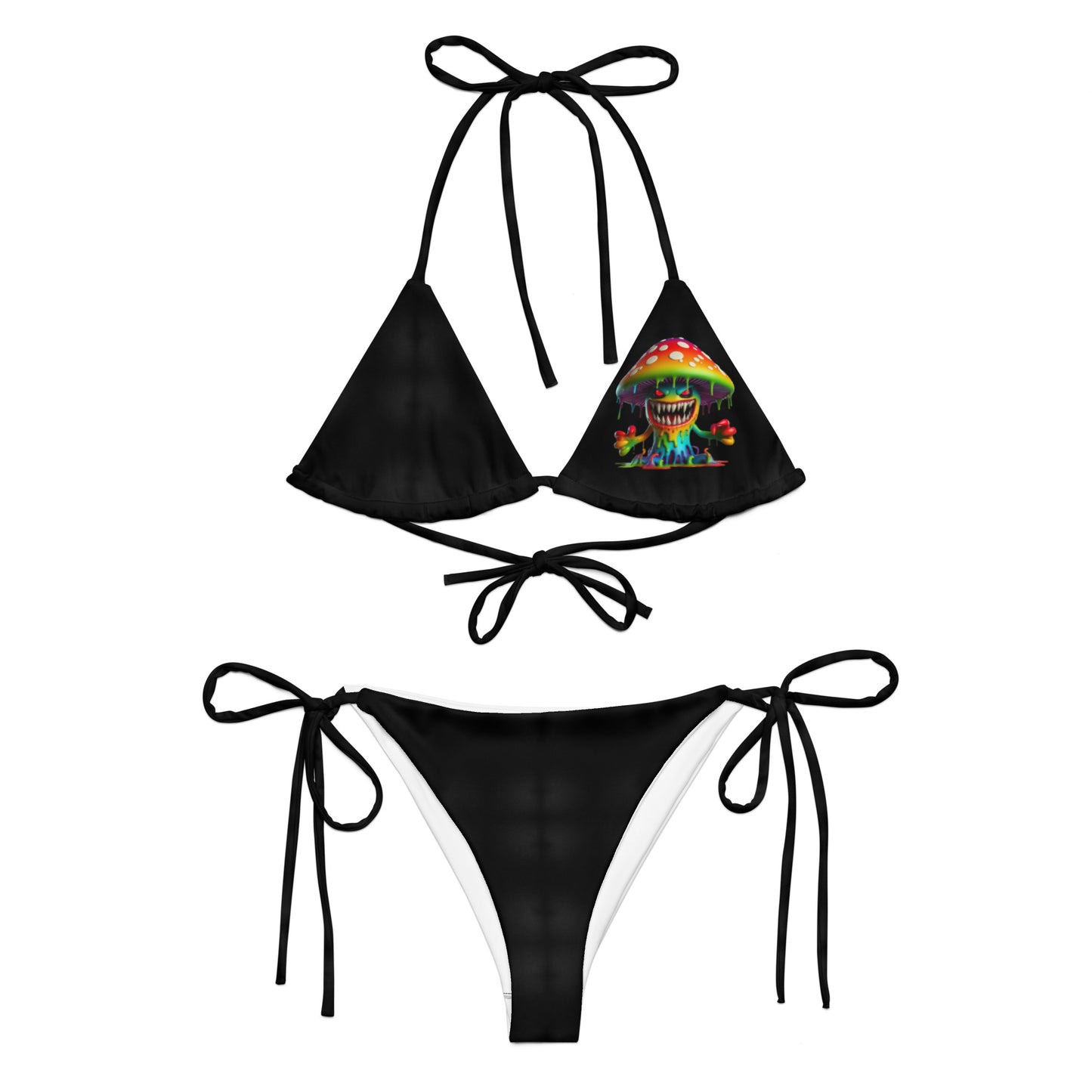 Rancid Mushroom Recycled String Bikini